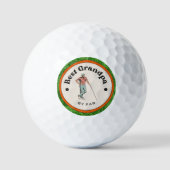 Golfballen - Beste opa van Par (Voorkant)
