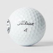 Golfballen –  golfdesign voor golfliefhebbers 2 (Logo)