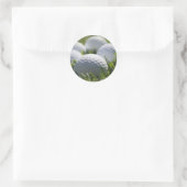 Golfballen Sticker (Tas)