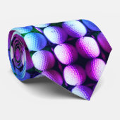 Golfballen Stropdas (Opgerold)