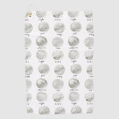 golfbalpotentiaal golfhanddoek (Voorkant)