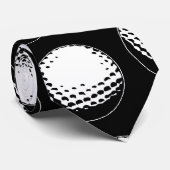 golfbalstropdassen stropdas (Opgerold)