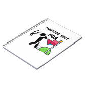 golfbreker notitieboek (Linkerzijde)