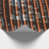 golfbuisje met golfslag cadeaupapier (Hoek)