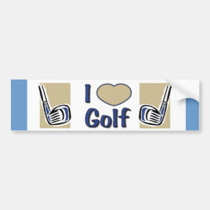 Golfbumpersticker Bumpersticker