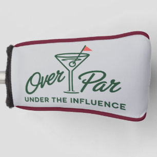 Golfcadeau boven par en onder invloed Golf Golfheadcover