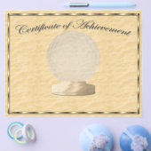 Golfcertificaat van prestatie flyer (Enkel)