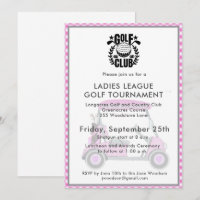 Golfclub Damescompetitie Toernooi Logo 