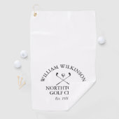 Golfclub en ledennaam Vastgestelde datum Golfhanddoek (Insitu)