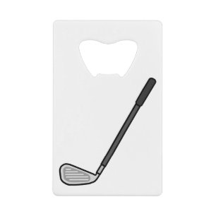 Golfclub Kredietkaart Flessenopener