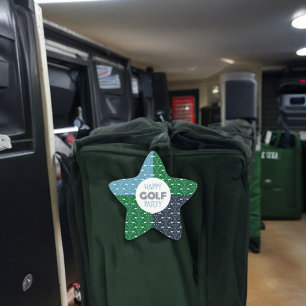 Golfclub Pattern Sticker