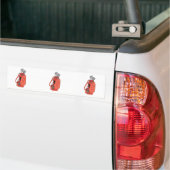 golfclubs bumpersticker (Op Truck)