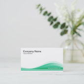 Golfcontour - Ocean Green Visitekaartje (Staand voorkant)