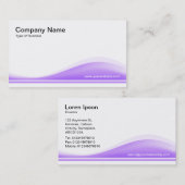 Golfcontour - Pasen Paars Visitekaartje (Voorkant / Achterkant)