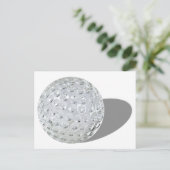 GolfCrystalBall092110 Briefkaart (Staand voorkant)