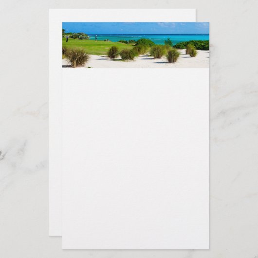 Golfcursus Briefpapier (Voorkant / Achterkant)