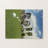 Golfcursus en -Logo, Legpuzzel (Horizontaal)