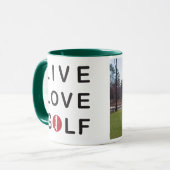 Golfcursus foto-mok. mok (Voorkant links)