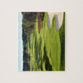 Golfcursus greeens achtergrond legpuzzel (Verticaal)