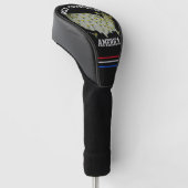 Golfcursus van de Amerikaanse kaart Golfheadcover (Schuin)