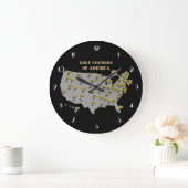 Golfcursus van de Amerikaanse muur Grote Klok (Huis)