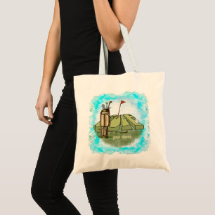 Golfdag canvas tas