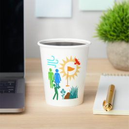 Golfdag Papieren Bekers