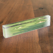 GolfDesign Naambordje (Zijkant)