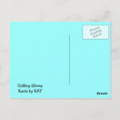 Golfdilema Briefkaart (Achterkant)