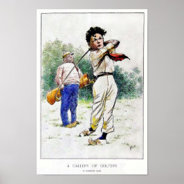  Golfdruk 1909 Poster