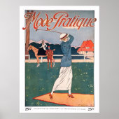 Golfdruk 1914 Poster (Voorkant)
