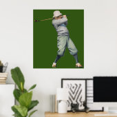 Golfdruk 1927 Poster (Thuiskantoor)