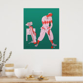 Golfdruk 1927 Poster (Keuken)