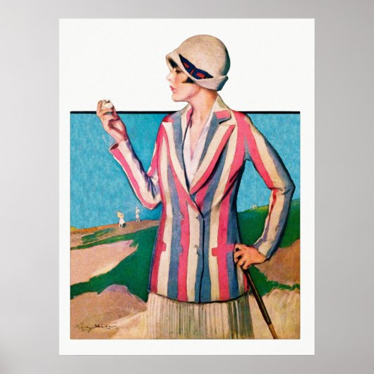  Golfdruk 1928 Poster (Voorkant)