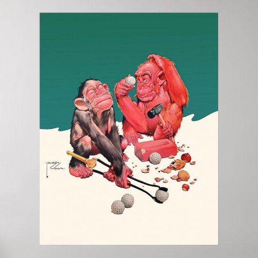 Golfdruk 1939 Poster (Voorkant)