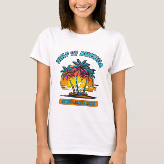 Golfe d'Amérique a établi 2025 T-shirt tropical