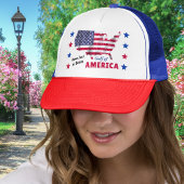 Golfe d'Amérique. Casquettes américains de la ball