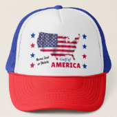 Golfe d'Amérique. Casquettes américains de la ball (Devant)