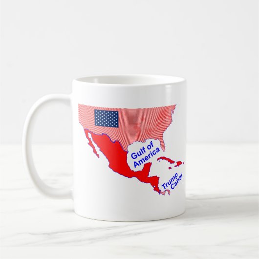 Golfe d'Amérique, Trump Canal Coffee Mug (Gauche)