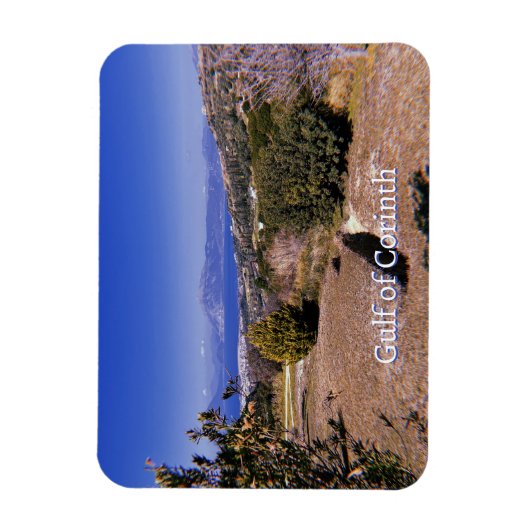 Golfe de Corinthe Magnet (Vertical)
