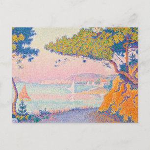 Golfe Juan door Paul Signac Briefkaart