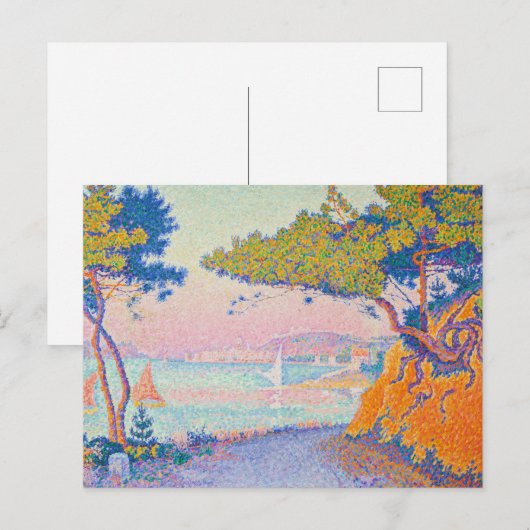 Golfe Juan | Paul Signac | Briefkaart (Voorkant / Achterkant)