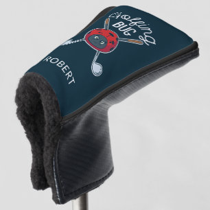 Golfen Bug Schattige en Grappig Modern Custom Golfheadcover