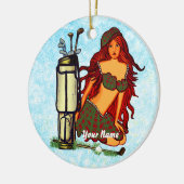 Golfen Fairy golf Keramisch Ornament (Links)