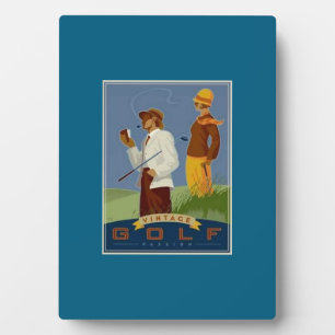 " golfen" fotoplaat
