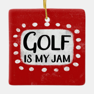 Golfen is mijn Ornament