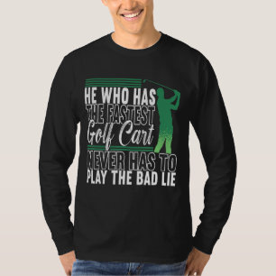 Golfende Accessoires Golfer Golfspeler Golfbal 1 T-shirt
