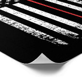 Golfende Gift for Men, American Flag Golf Club Gif Poster (Hoek)