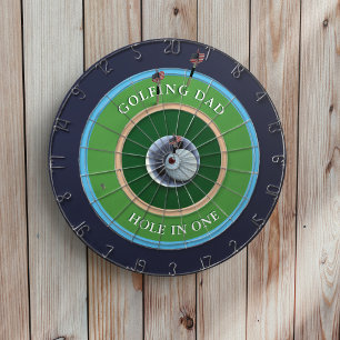 Golfende Papa Hole In One Golfers Dartbord