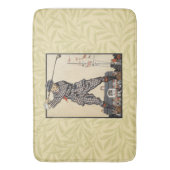 Golfer  Antiek Golfen Badmat (Voorkant Verticaal)